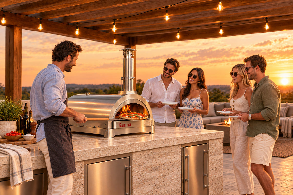 25-Inch Premium Wood-Fired Outdoor Oven