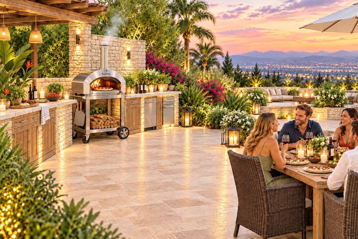 42-Inch Premium Wood-Fired Outdoor Oven